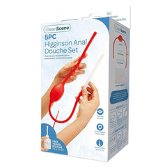 CleanScene 5 Piece Higginson Anal Douche Set - Shhh...