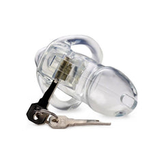 Clear Captor Chastity Cage - Small - Shhh...