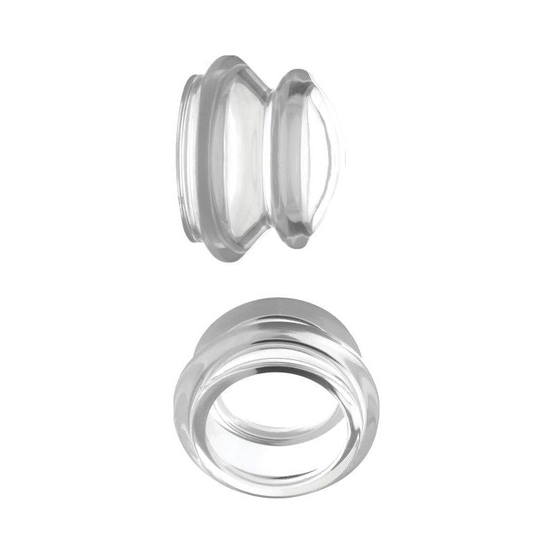Clear Plungers Nipple Suckers - Large - Shhh...