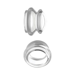 Clear Plungers Nipple Suckers - Large - Shhh...