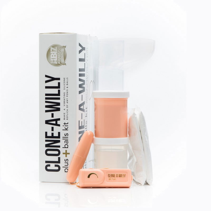 Clone a Willy Plus Balls Kit Light Skin Tone - Shhh...