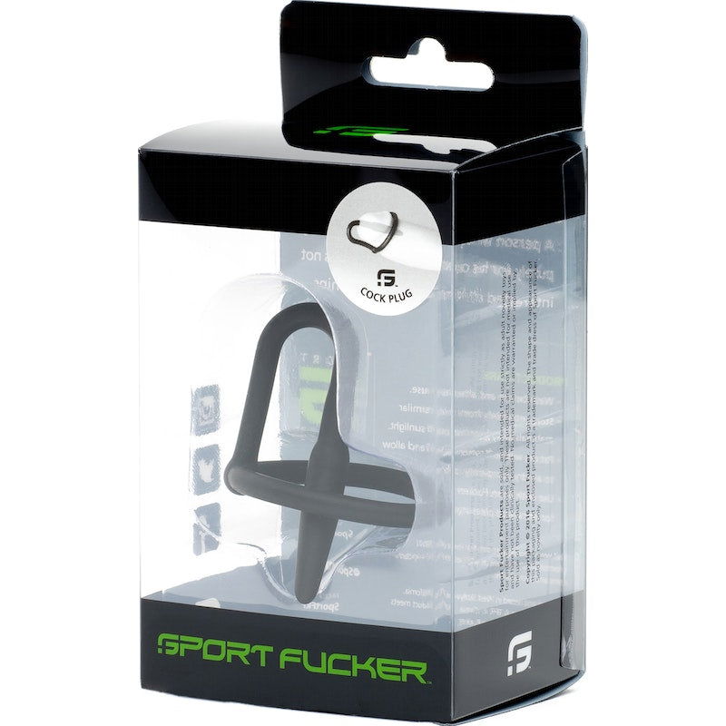 Cock Plug By Sport Fucker Black - Shhh...