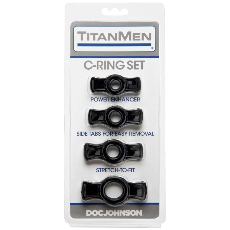 Cock Ring Set Black - Shhh...