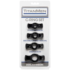 Cock Ring Set Black - Shhh...