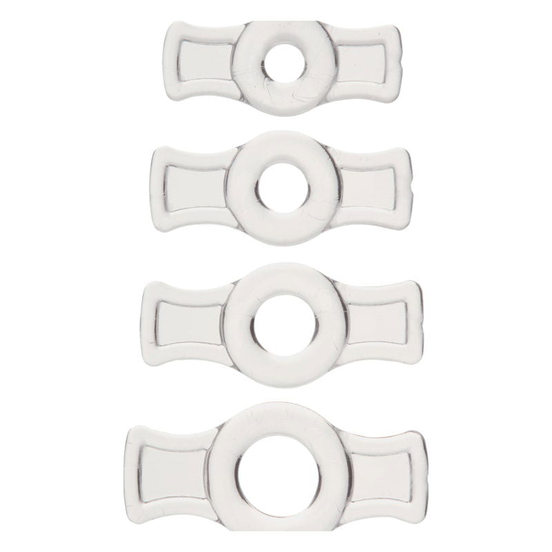 Cock Ring Set Clear - Shhh...