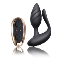 Cocktail Dual Stimulator - Black - Shhh...