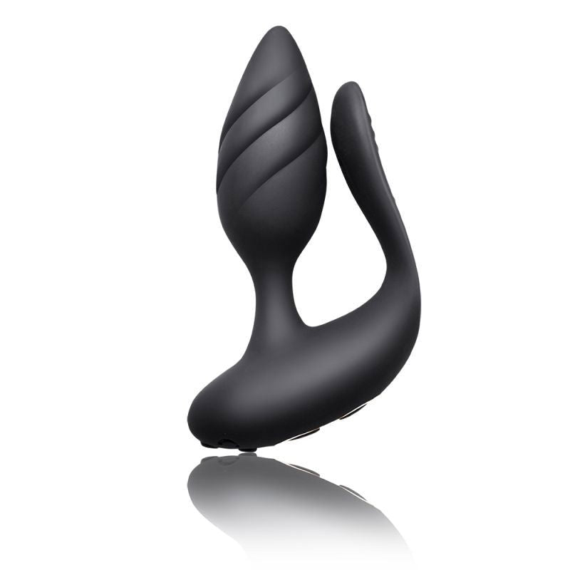 Cocktail Dual Stimulator - Black - Shhh...
