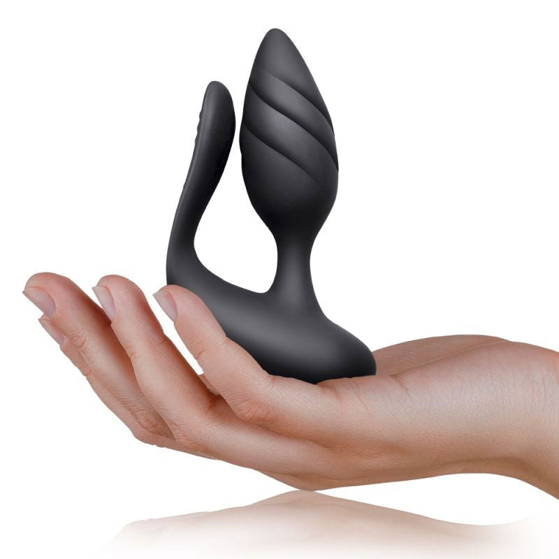 Cocktail Dual Stimulator - Black - Shhh...