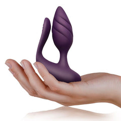 Cocktail Dual Stimulator - Burgundy - Shhh...
