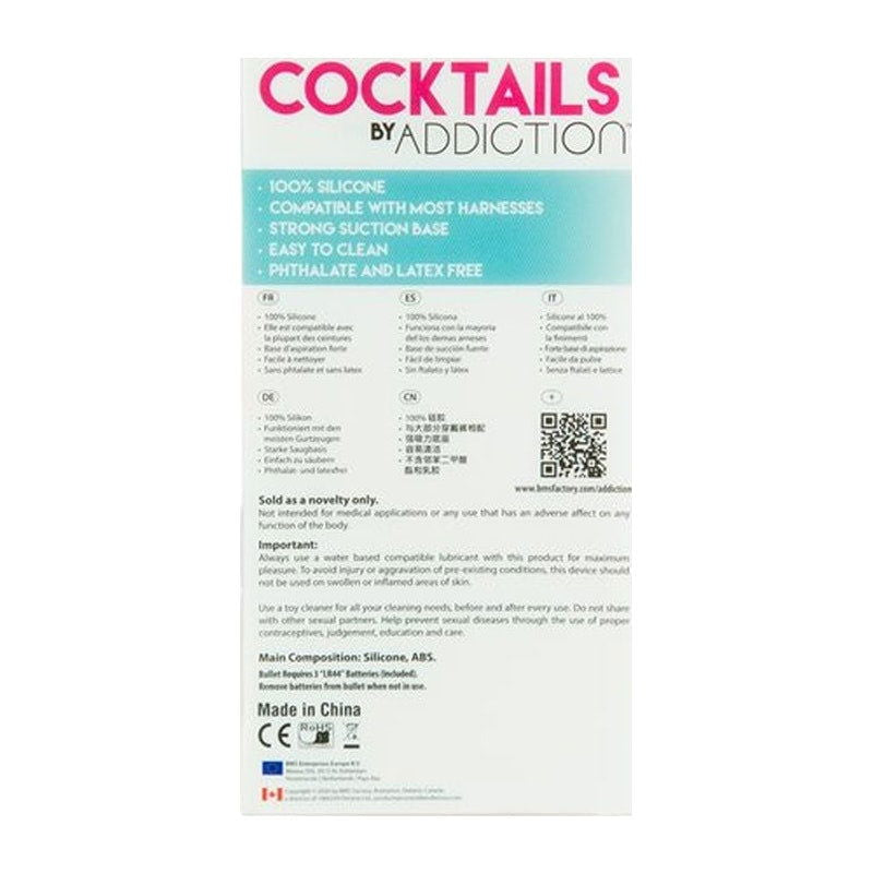 Cocktails Dildo Mint Mojito 5.5in - Shhh...