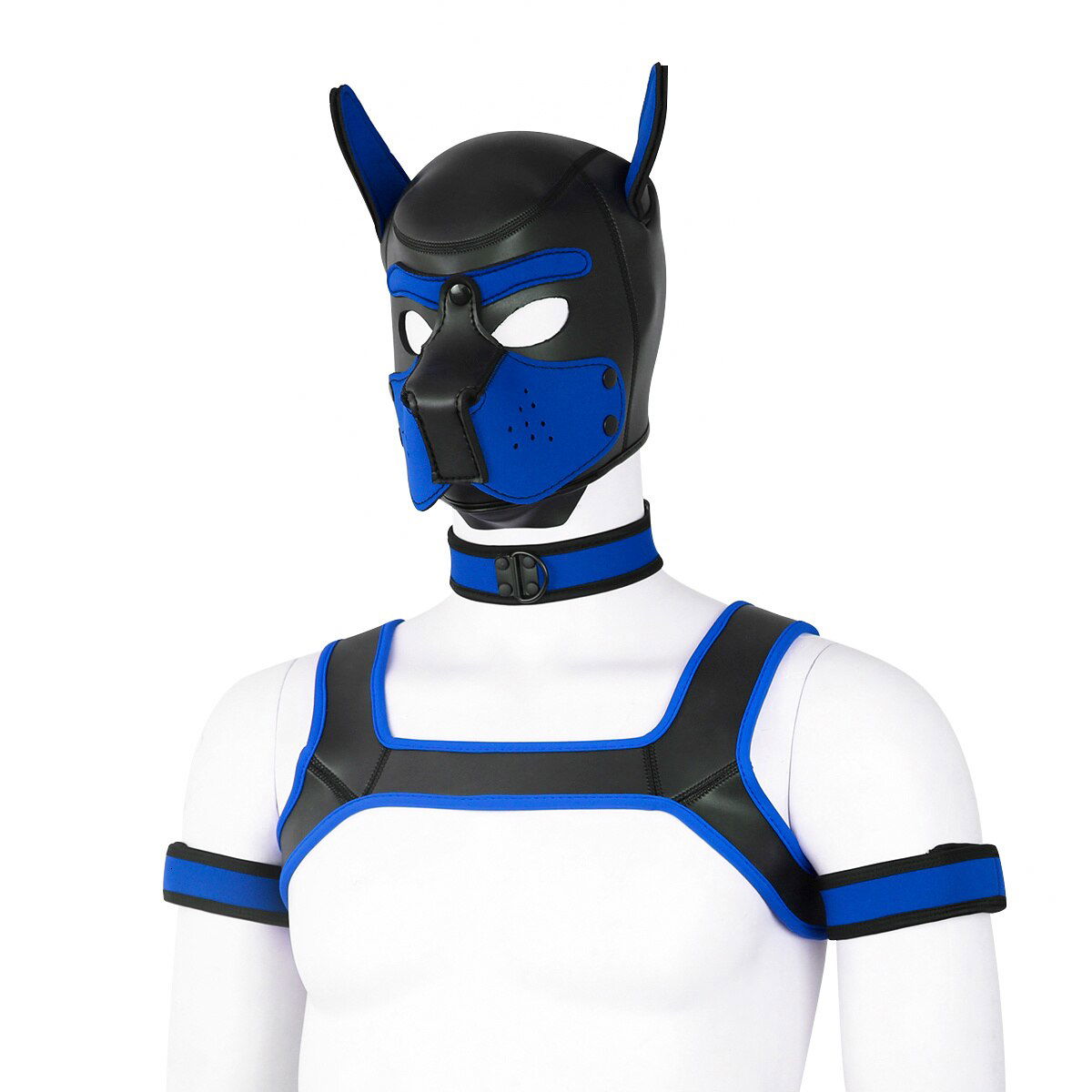 Complete Puppy Play body set costume 2 sizes and 6 colour choices - Shhh...