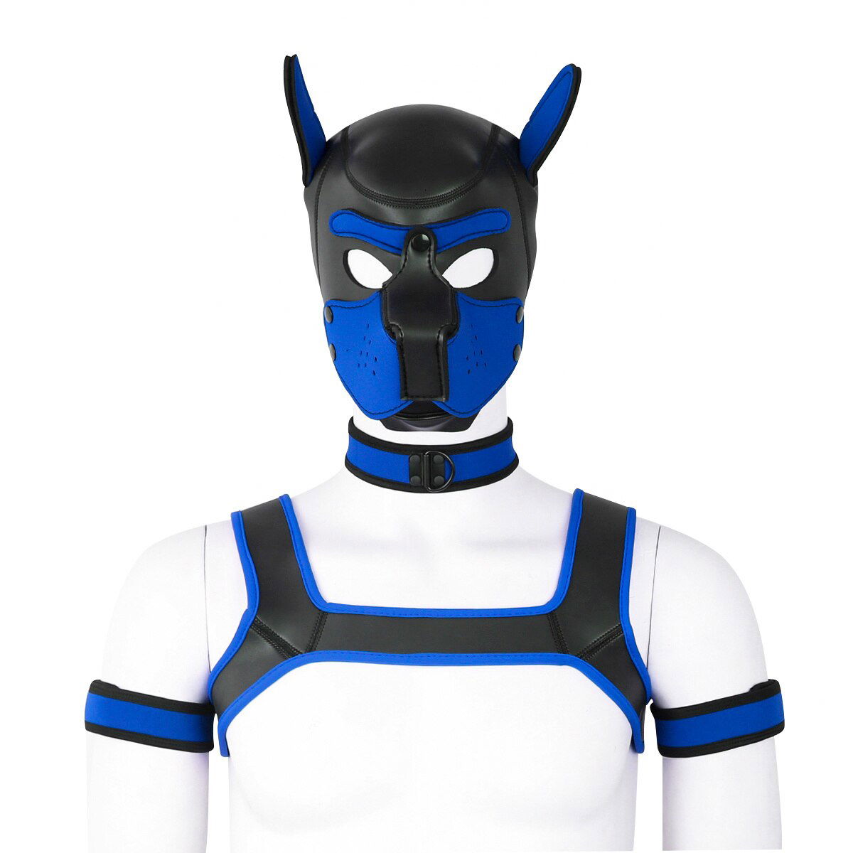 Complete Puppy Play body set costume 2 sizes and 6 colour choices - Shhh...