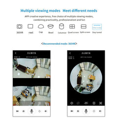 Concealed video  CCTV video camera. Wifi. Fisheye lens & phone monitoring - Shhh...