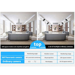 Concealed video  CCTV video camera. Wifi. Fisheye lens & phone monitoring - Shhh...