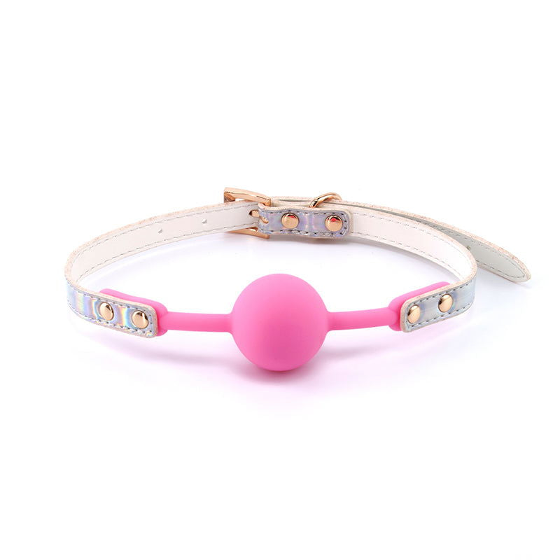 Cosmo Bondage Ball Gag - Rainbow - Shhh...