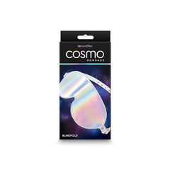 Cosmo Bondage Blindfold - Rainbow - Metallic Rainbow Eye Restraint - Shhh...