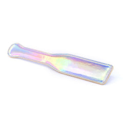 Cosmo Bondage Paddle - Rainbow - Metallic Rainbow Paddle - Shhh...