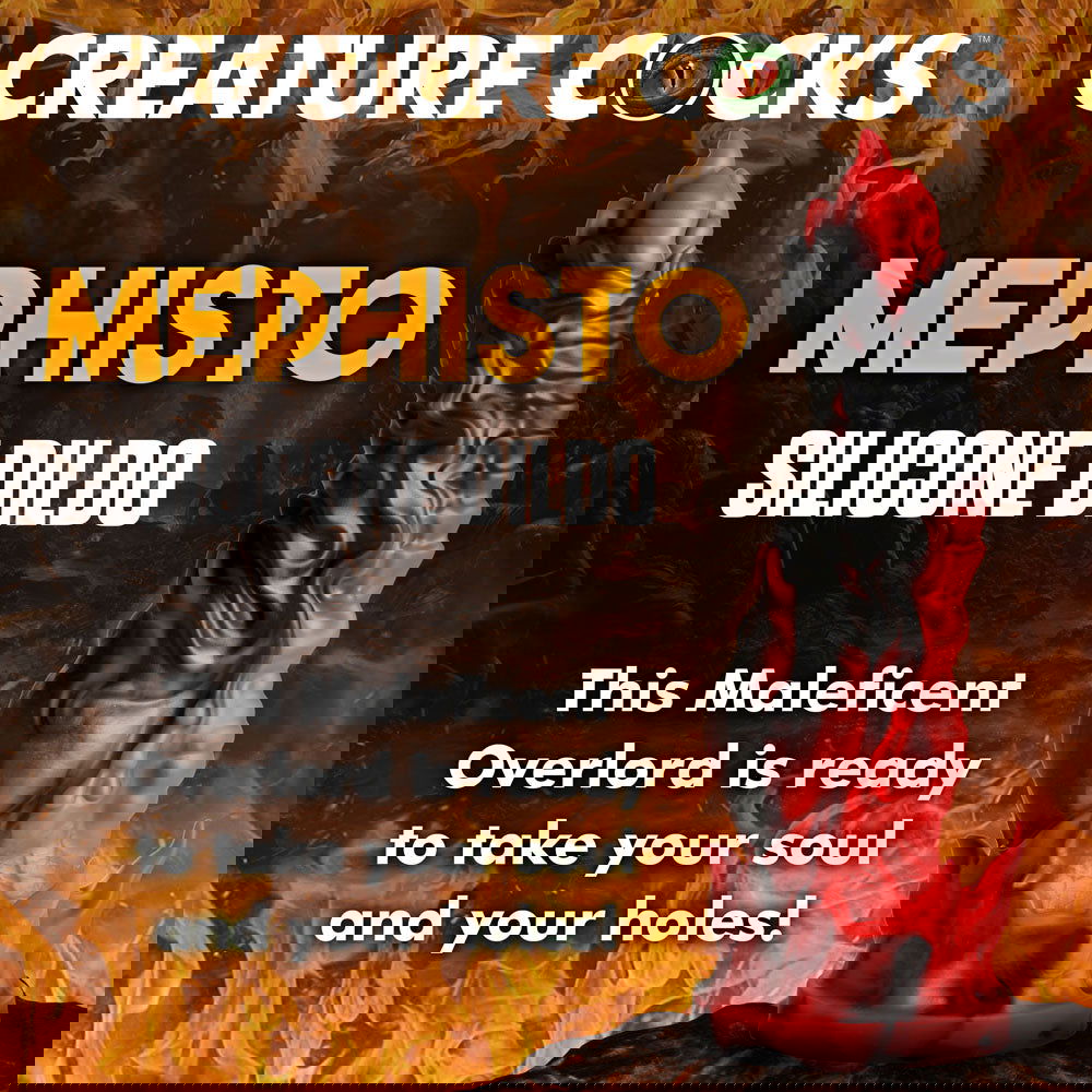 Creature Cocks 18 cm Mephisto Fantasy Dildo - Shhh...