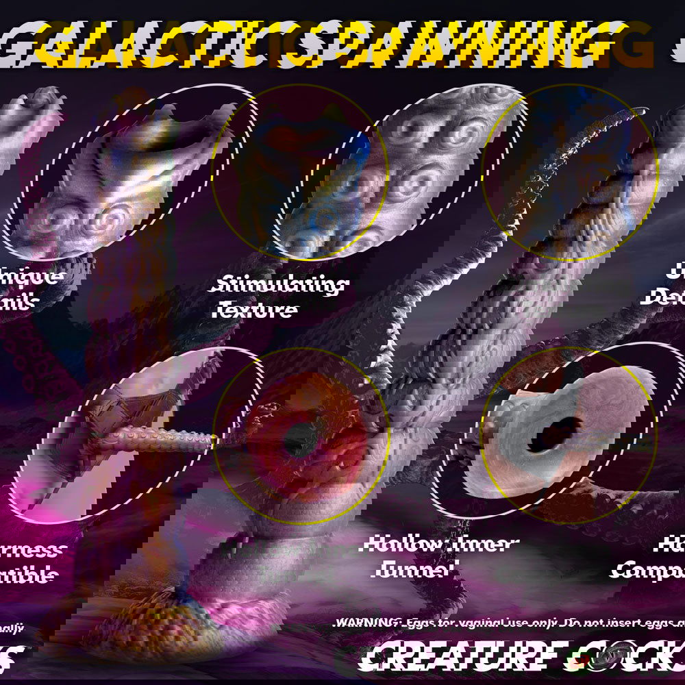 Creature Cocks 23 cm Deep Invader Fantasy Dildo - Shhh...
