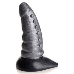 Creature Cocks Beastly Tapered Bumpy Silicone Dildo - Silver 21 cm - Shhh...