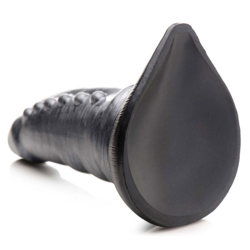 Creature Cocks Beastly Tapered Bumpy Silicone Dildo - Silver 21 cm - Shhh...