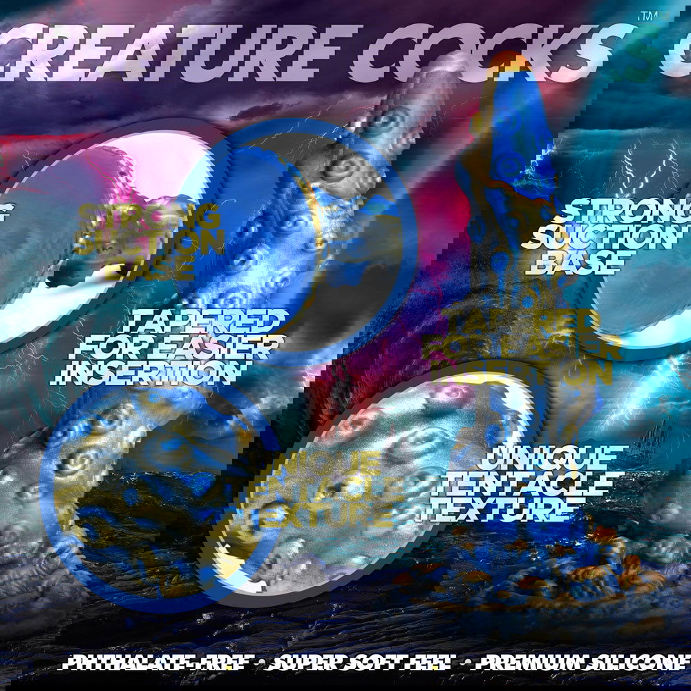 Creature Cocks Lord Kraken Dildo - Shhh...