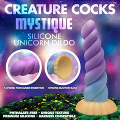 Creature Cocks Mystique Silicone Unicorn Dildo - Shhh...