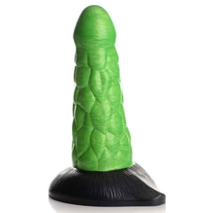 Creature Cocks Radioactive Reptile Thick Scaly Silicone Dildo - 19 cm - Shhh...