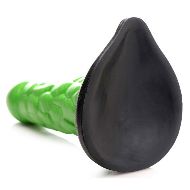 Creature Cocks Radioactive Reptile Thick Scaly Silicone Dildo - 19 cm - Shhh...