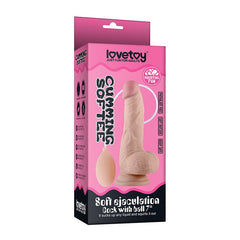 Cumming Softee Soft Ejaculation Cock 8'' with Balls - Shhh...