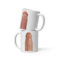 Glossy White Coffee Mug - Suck Me in 3 sizes