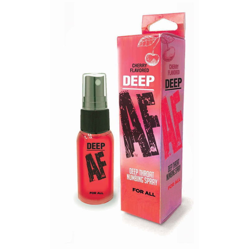 Deep AF - Cherry - Cherry Flavoured Deep Throat Spray - 29 ml - Shhh...