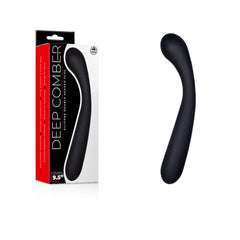 Deep Comber 24cm Curved Double Ended Dildo - Black - Shhh...