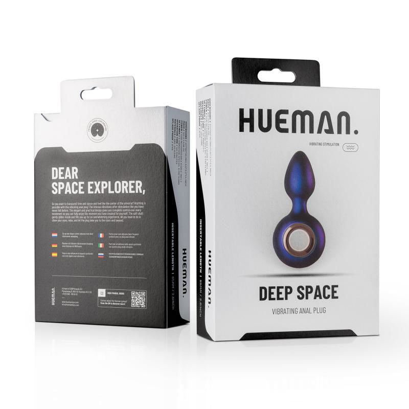 Deep Space Vibrating Anal Plug - Shhh...