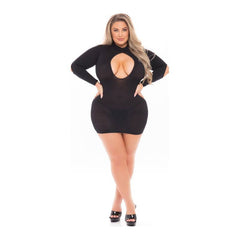 Devilish Backless Dress - Black Size Queen - Shhh...
