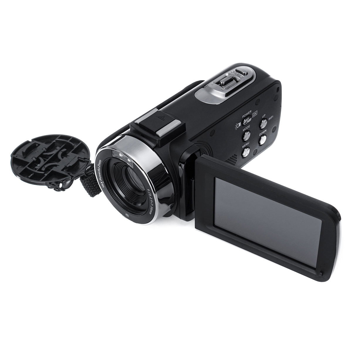 Digital Camcorder LCD Touch Screen 16X Zoom, WiFi with Remote control - Shhh...