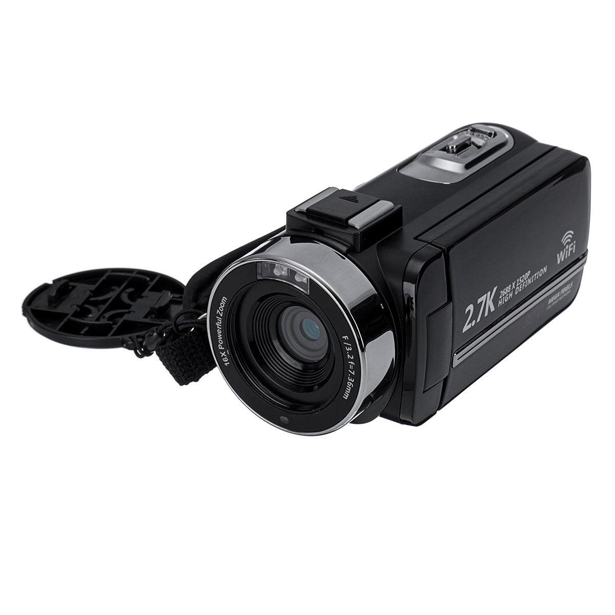 Digital Camcorder LCD Touch Screen 16X Zoom, WiFi with Remote control - Shhh...