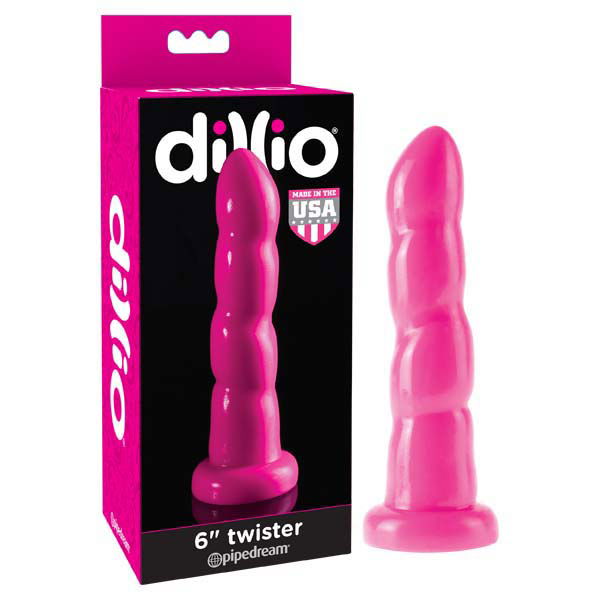 Dillio 6'' Twister -  15.2 cm Dong - Shhh...