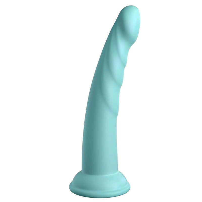 Dillio Platinum Slim Seven - Teal - Teal 17.8 cm (7'') Dong - Shhh...