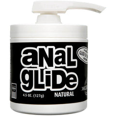 Doc Johnson's Anal Glide - Petroleum Based Lubricant - 127 g Pump Bottle - Shhh...