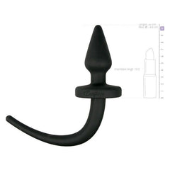 Dog Tail Plug Silicone - Large - Shhh...