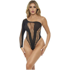 Dollar Sign Bodysuit Black - One size fits most - Shhh...