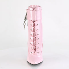 Domina 1023 Ankle boot with 6 inch heel - Baby Pink - Shhh...