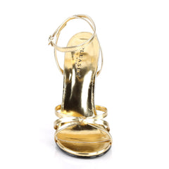 Domina 108 Sandal with 6 inch heel - Gold Metallic - Shhh...