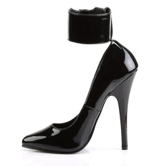 Domina 434 Pump with 6 inch heel - Black Patent - Shhh...