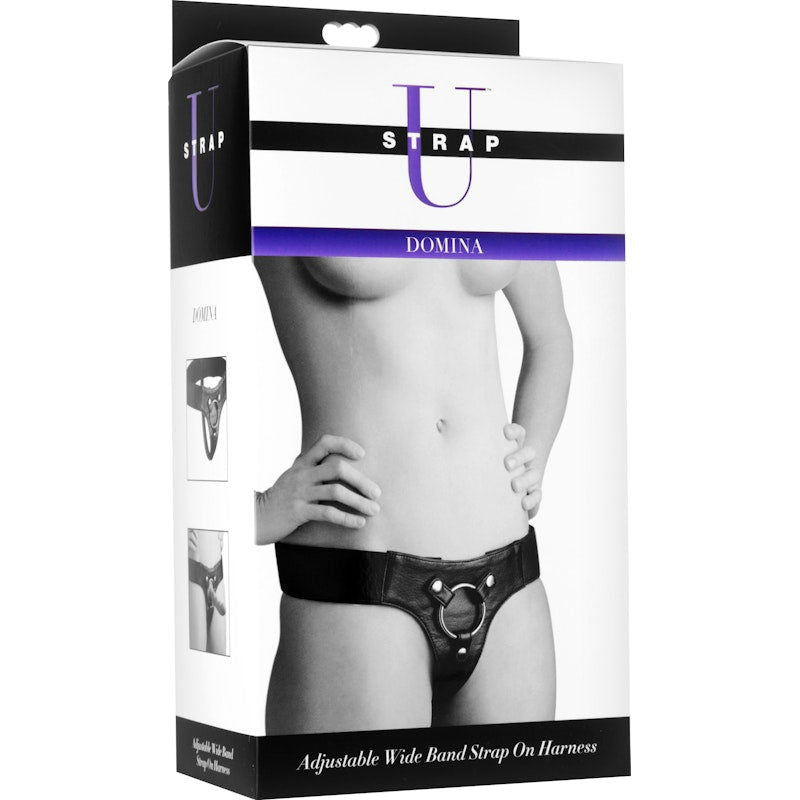 Domina Wide Band Strap On Harness - Harness only - Shhh...