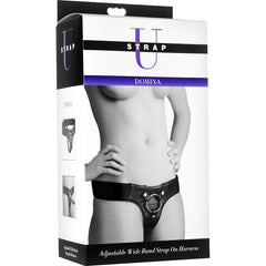 Domina Wide Band Strap On Harness - Harness only - Shhh...