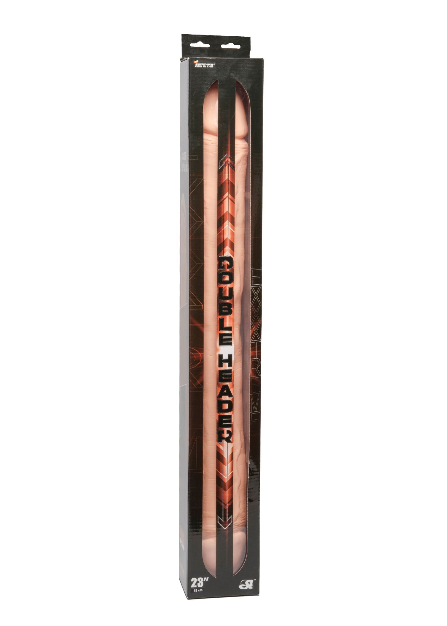 Double Dong by Exxxtreme 58cm - Vanilla - Shhh...