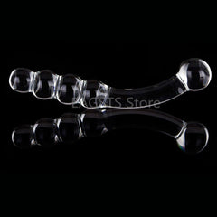 Double ended Pyrex glass dildo 20cm - Shhh...