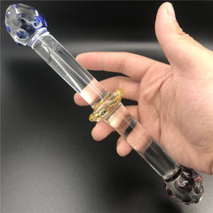 Double ended glass dildo 24cm - Shhh...